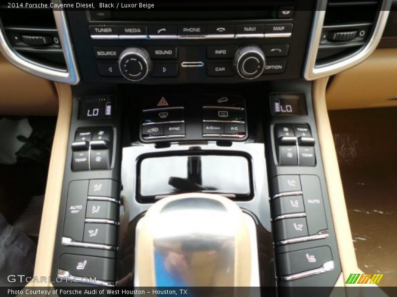 Black / Luxor Beige 2014 Porsche Cayenne Diesel