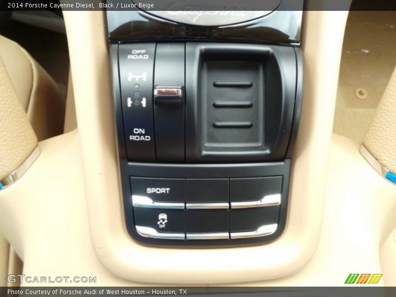 Black / Luxor Beige 2014 Porsche Cayenne Diesel