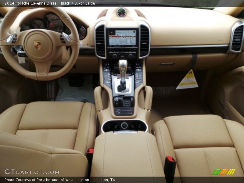 Dashboard of 2014 Cayenne Diesel