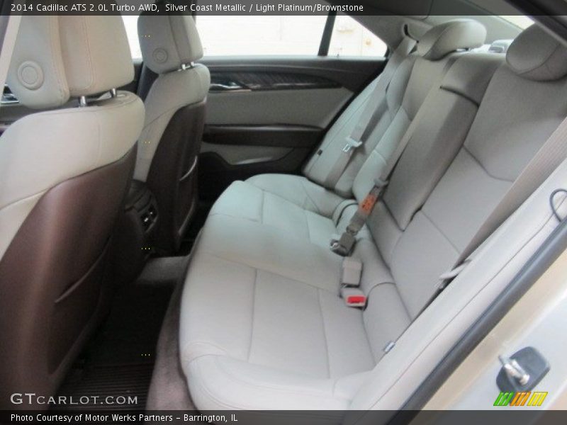 Rear Seat of 2014 ATS 2.0L Turbo AWD