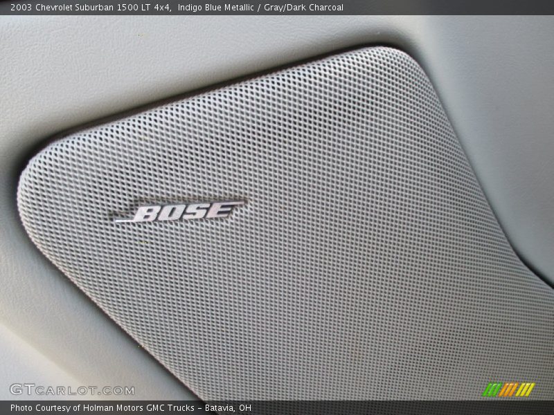 Indigo Blue Metallic / Gray/Dark Charcoal 2003 Chevrolet Suburban 1500 LT 4x4