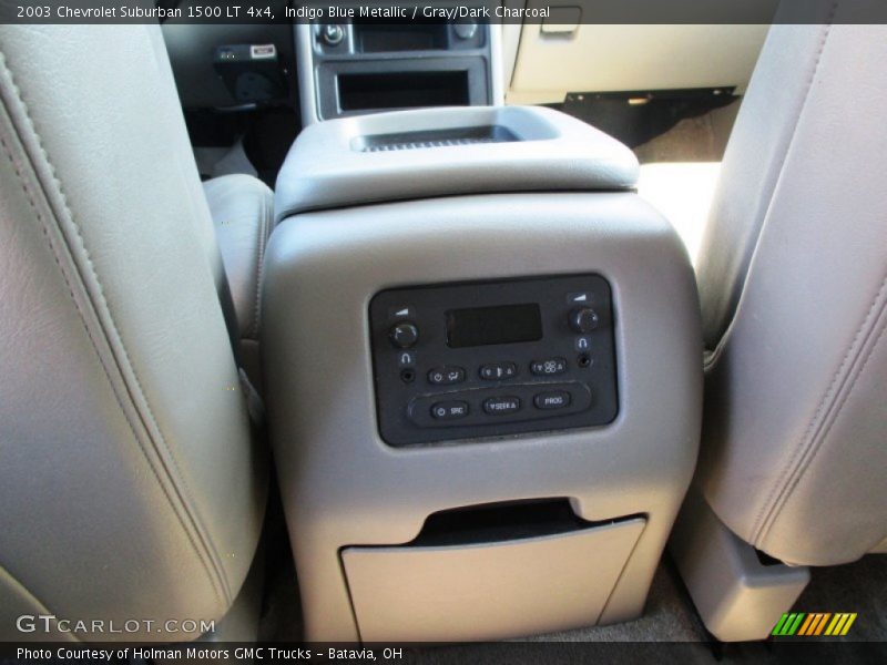 Indigo Blue Metallic / Gray/Dark Charcoal 2003 Chevrolet Suburban 1500 LT 4x4