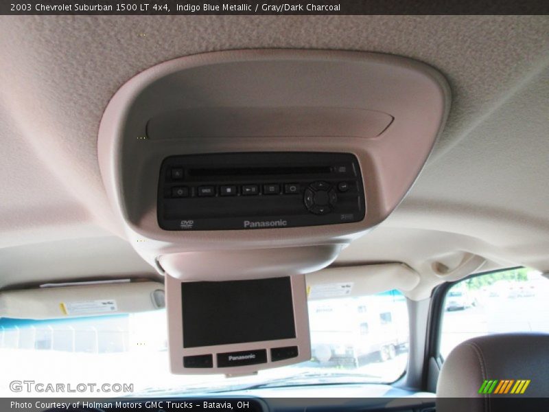 Indigo Blue Metallic / Gray/Dark Charcoal 2003 Chevrolet Suburban 1500 LT 4x4