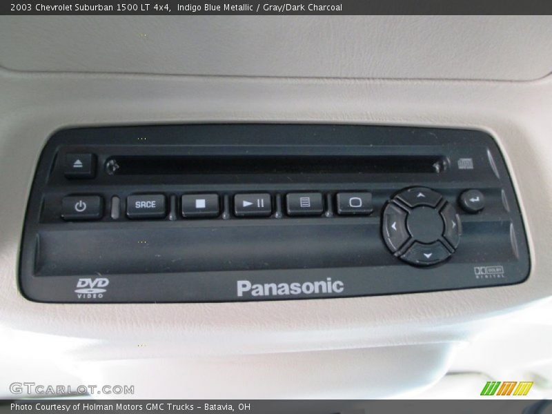 Indigo Blue Metallic / Gray/Dark Charcoal 2003 Chevrolet Suburban 1500 LT 4x4