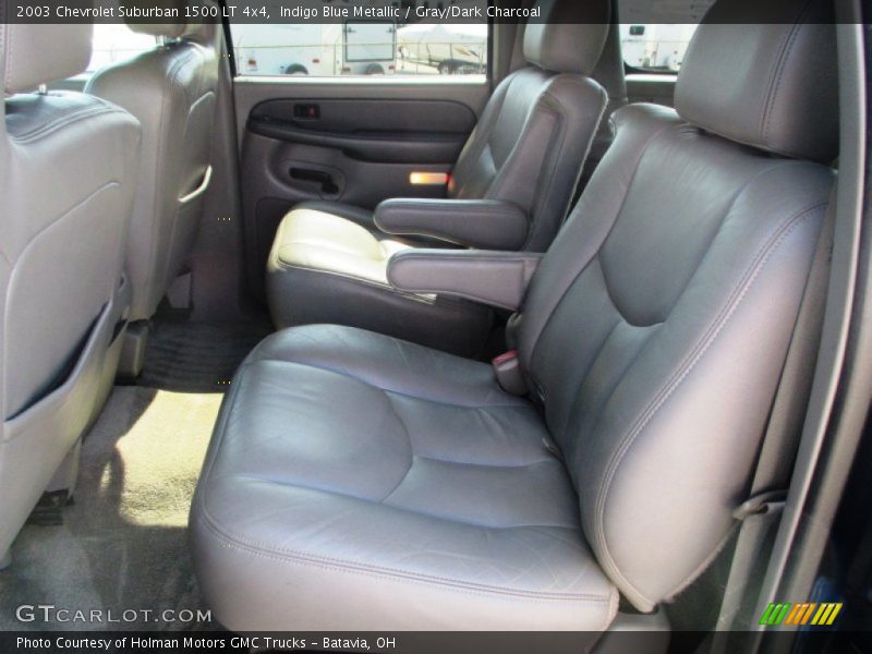 Indigo Blue Metallic / Gray/Dark Charcoal 2003 Chevrolet Suburban 1500 LT 4x4