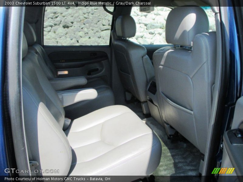 Indigo Blue Metallic / Gray/Dark Charcoal 2003 Chevrolet Suburban 1500 LT 4x4