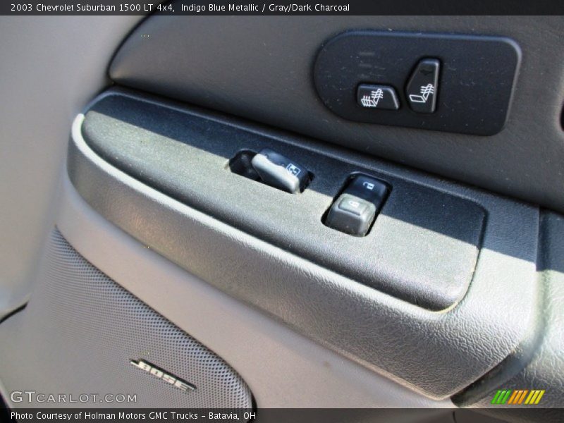 Indigo Blue Metallic / Gray/Dark Charcoal 2003 Chevrolet Suburban 1500 LT 4x4