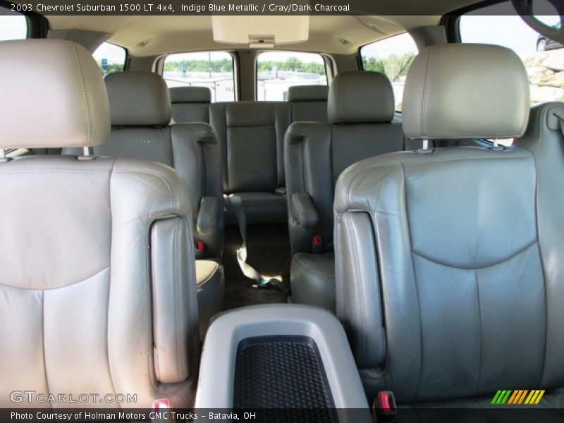 Indigo Blue Metallic / Gray/Dark Charcoal 2003 Chevrolet Suburban 1500 LT 4x4