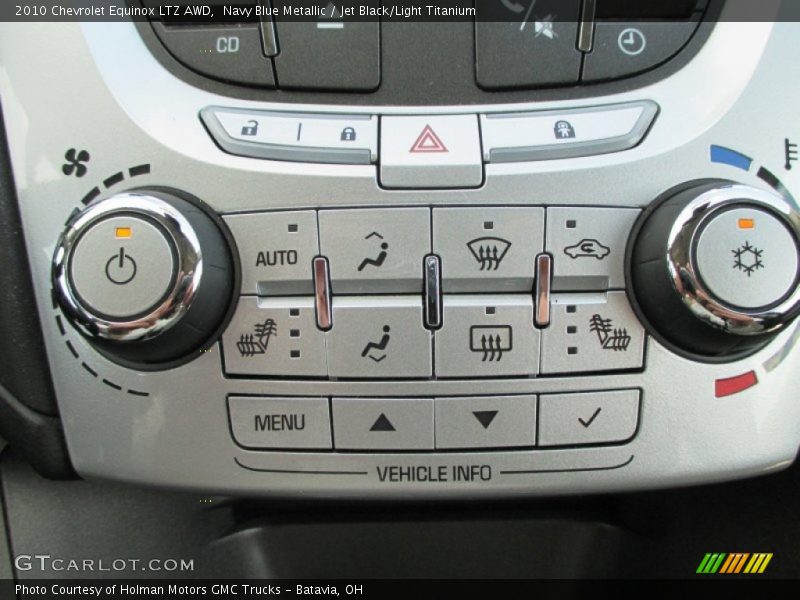 Navy Blue Metallic / Jet Black/Light Titanium 2010 Chevrolet Equinox LTZ AWD