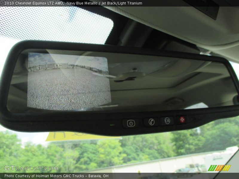 Navy Blue Metallic / Jet Black/Light Titanium 2010 Chevrolet Equinox LTZ AWD