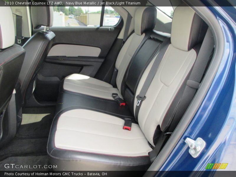 Navy Blue Metallic / Jet Black/Light Titanium 2010 Chevrolet Equinox LTZ AWD