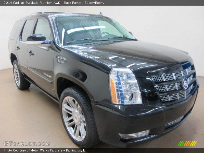 Front 3/4 View of 2014 Escalade Premium AWD