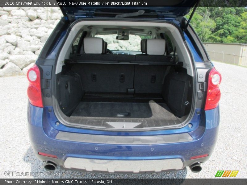 Navy Blue Metallic / Jet Black/Light Titanium 2010 Chevrolet Equinox LTZ AWD