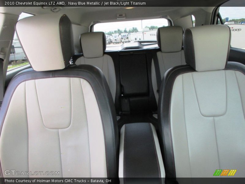 Navy Blue Metallic / Jet Black/Light Titanium 2010 Chevrolet Equinox LTZ AWD