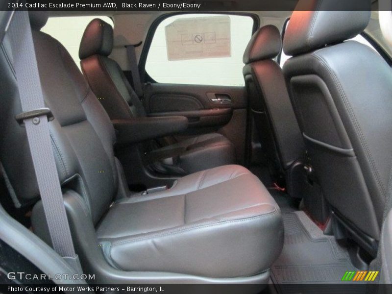 Black Raven / Ebony/Ebony 2014 Cadillac Escalade Premium AWD