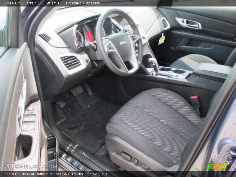 Atlantis Blue Metallic / Jet Black 2014 GMC Terrain SLE