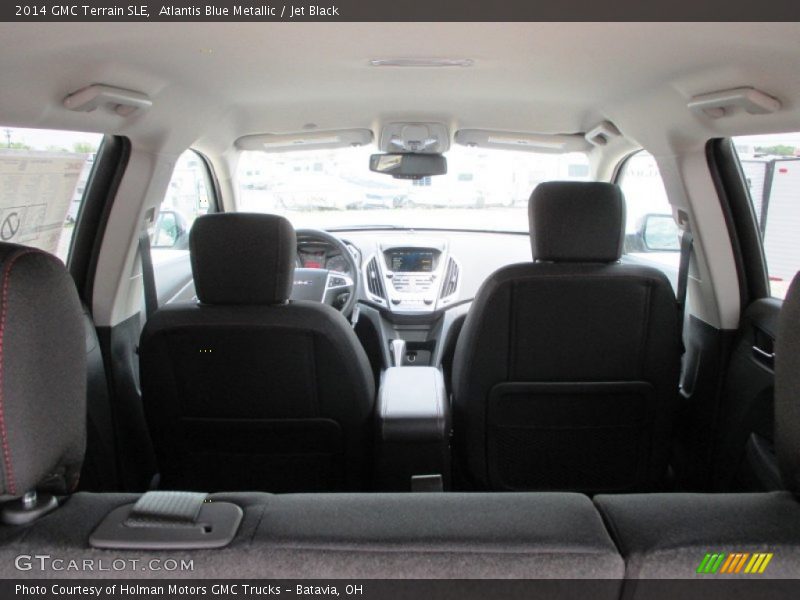 Atlantis Blue Metallic / Jet Black 2014 GMC Terrain SLE