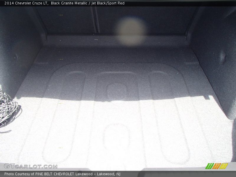 Black Granite Metallic / Jet Black/Sport Red 2014 Chevrolet Cruze LT