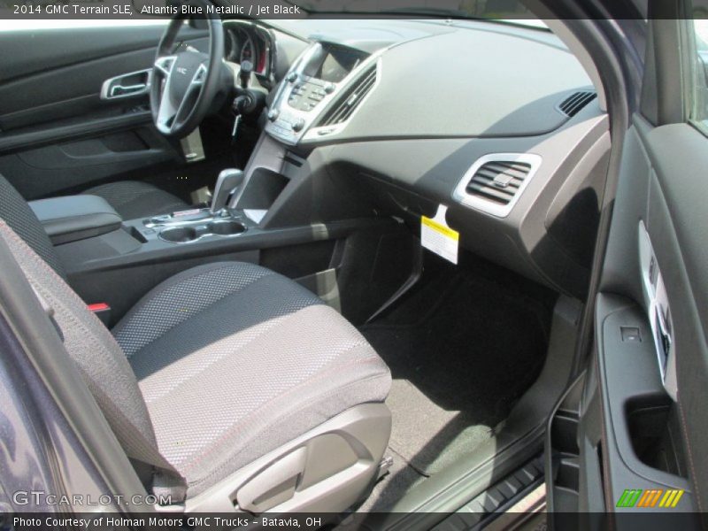 Atlantis Blue Metallic / Jet Black 2014 GMC Terrain SLE