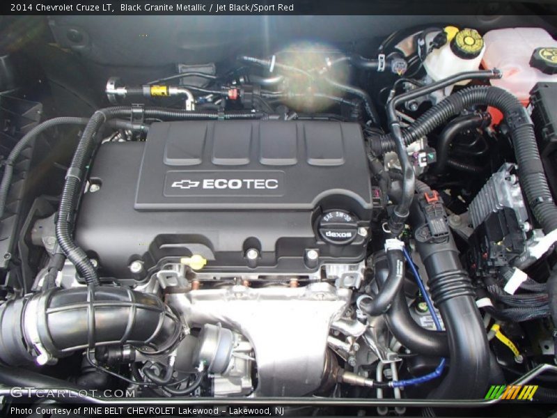  2014 Cruze LT Engine - 1.4 Liter Turbocharged DOHC 16-Valve VVT ECOTEC 4 Cylinder