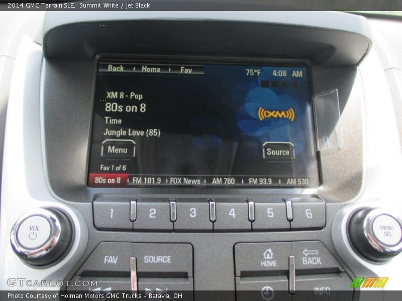 Summit White / Jet Black 2014 GMC Terrain SLE