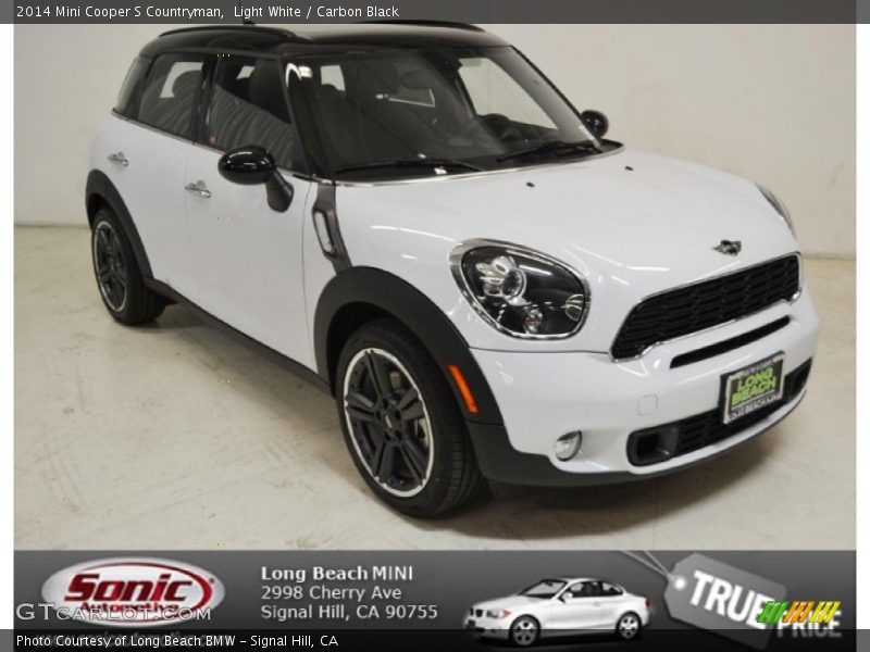 Light White / Carbon Black 2014 Mini Cooper S Countryman