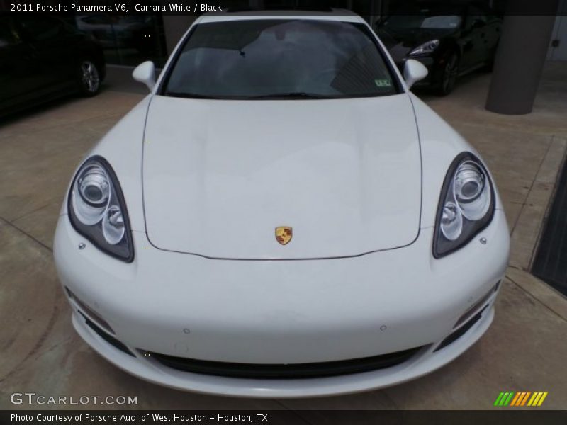 Carrara White / Black 2011 Porsche Panamera V6