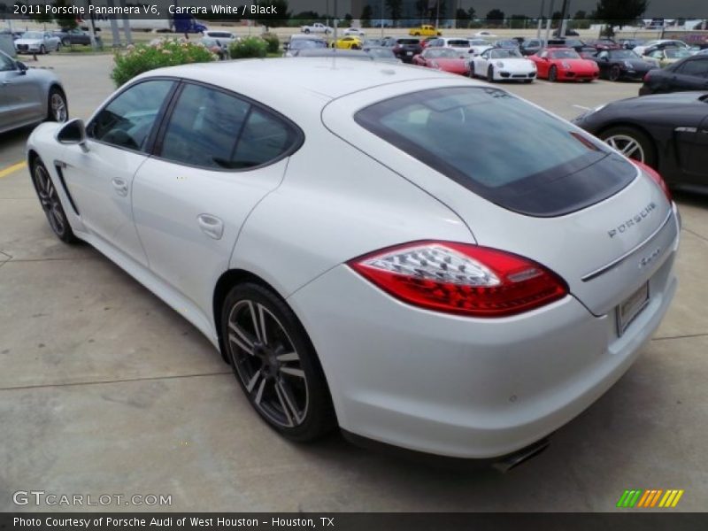 Carrara White / Black 2011 Porsche Panamera V6