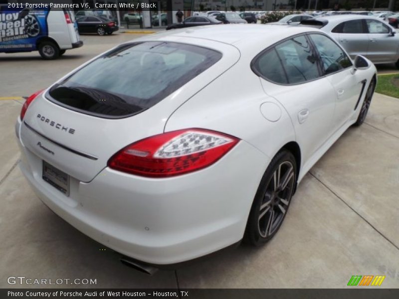 Carrara White / Black 2011 Porsche Panamera V6