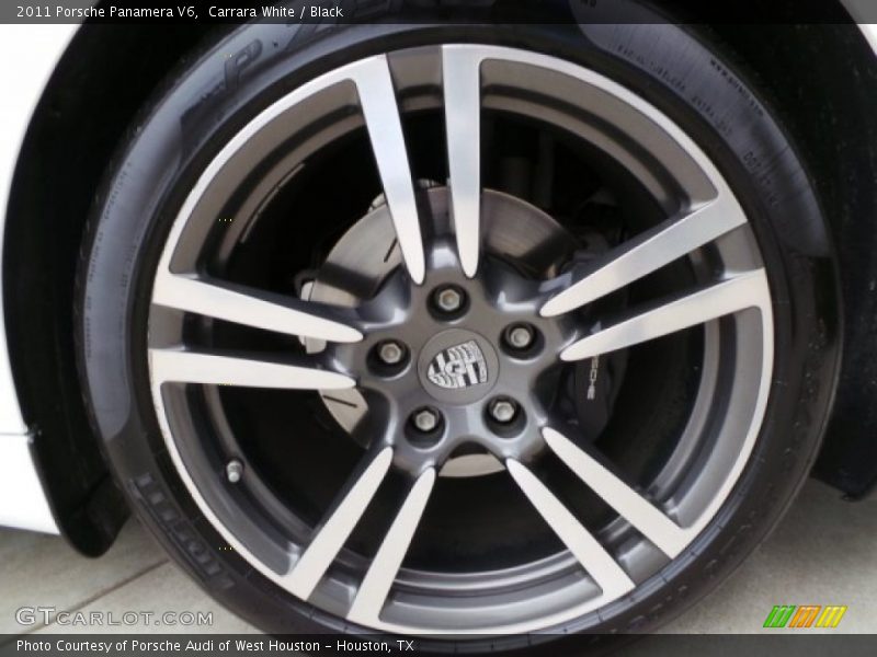 Carrara White / Black 2011 Porsche Panamera V6