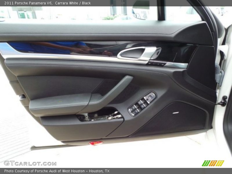 Carrara White / Black 2011 Porsche Panamera V6
