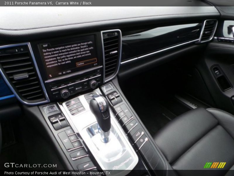 Carrara White / Black 2011 Porsche Panamera V6