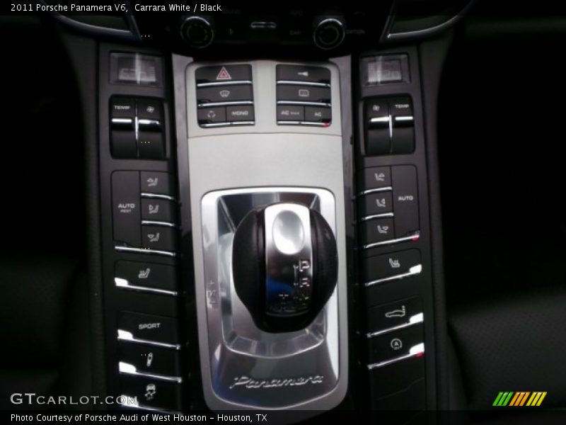 Carrara White / Black 2011 Porsche Panamera V6