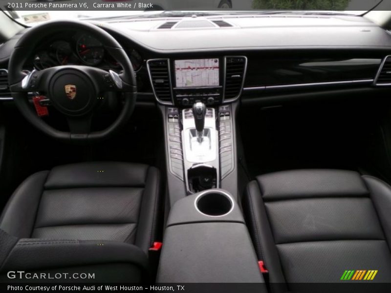 Carrara White / Black 2011 Porsche Panamera V6
