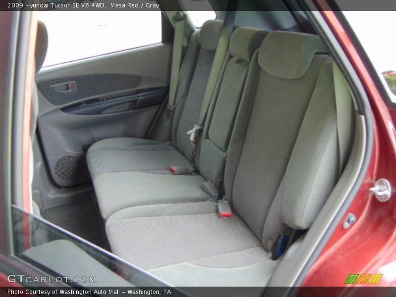 Mesa Red / Gray 2009 Hyundai Tucson SE V6 4WD
