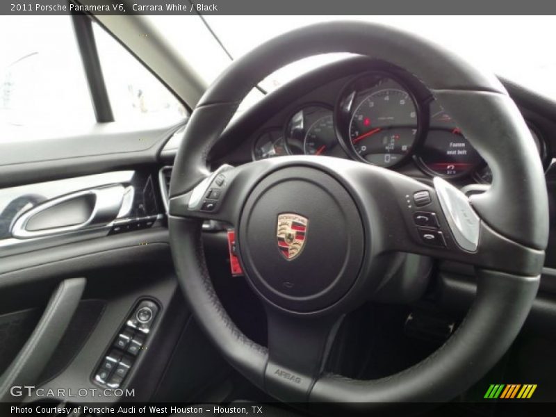 Carrara White / Black 2011 Porsche Panamera V6