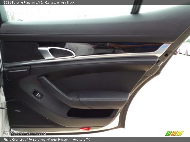 Carrara White / Black 2011 Porsche Panamera V6