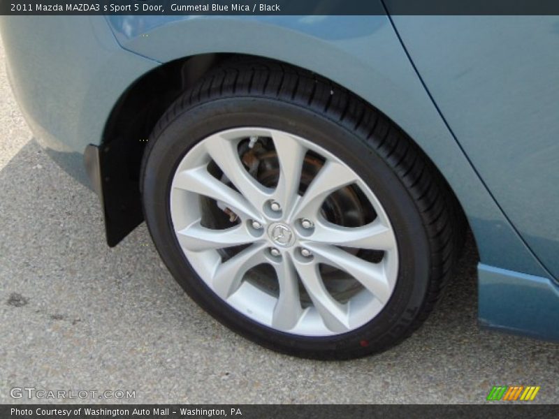 Gunmetal Blue Mica / Black 2011 Mazda MAZDA3 s Sport 5 Door