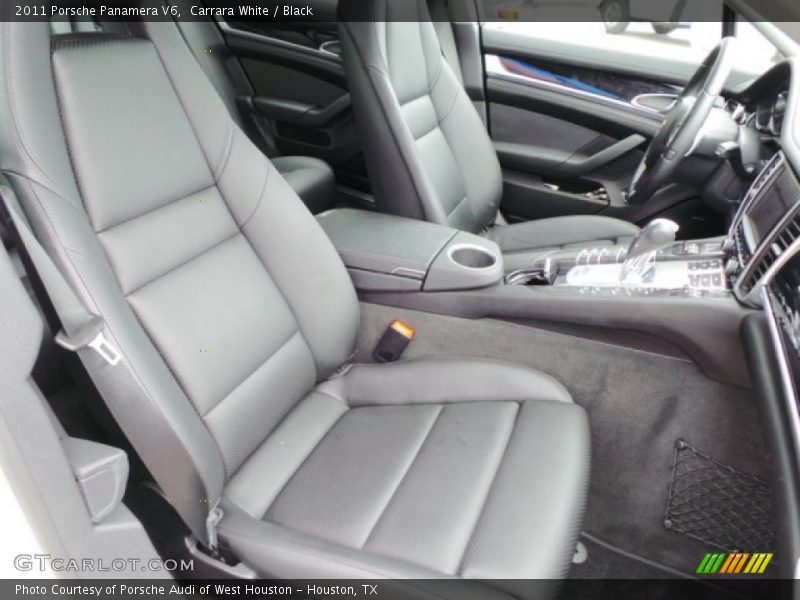 Carrara White / Black 2011 Porsche Panamera V6
