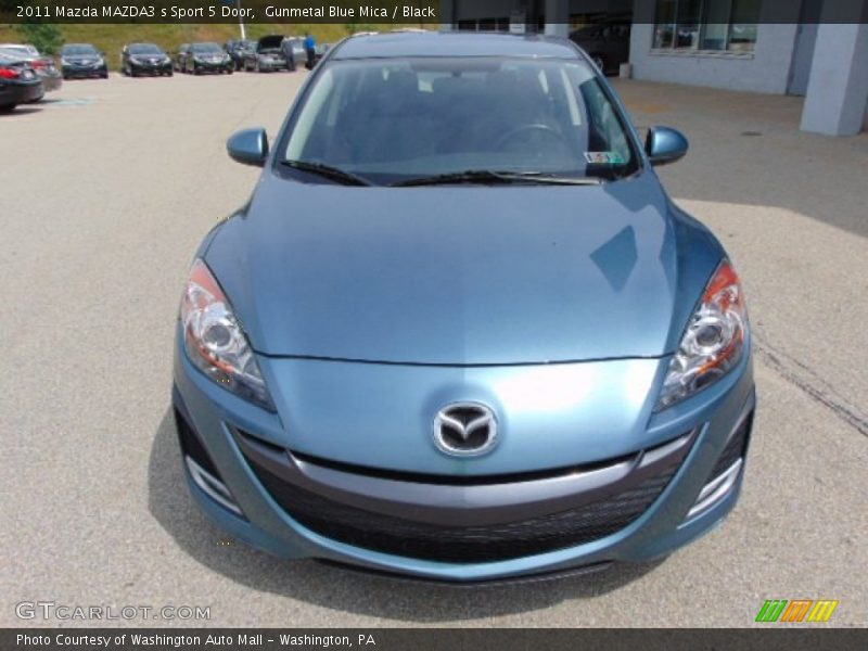 Gunmetal Blue Mica / Black 2011 Mazda MAZDA3 s Sport 5 Door