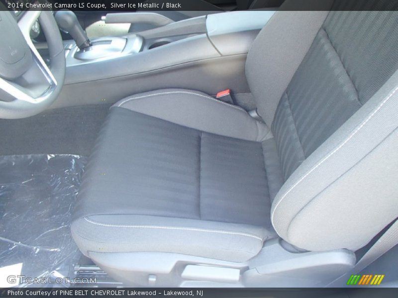 Silver Ice Metallic / Black 2014 Chevrolet Camaro LS Coupe