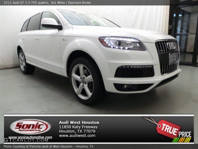 Ibis White / Espresso Brown 2011 Audi Q7 3.0 TFSI quattro