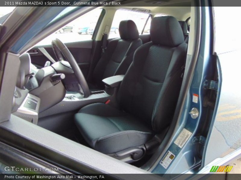 Gunmetal Blue Mica / Black 2011 Mazda MAZDA3 s Sport 5 Door
