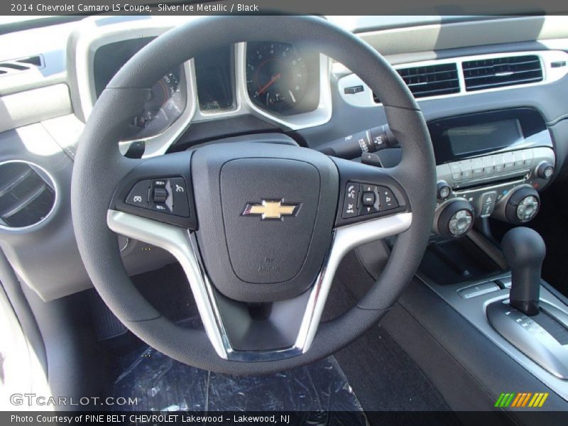 Silver Ice Metallic / Black 2014 Chevrolet Camaro LS Coupe