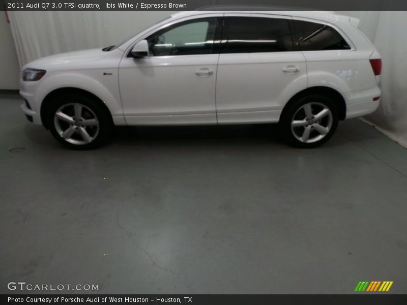 Ibis White / Espresso Brown 2011 Audi Q7 3.0 TFSI quattro