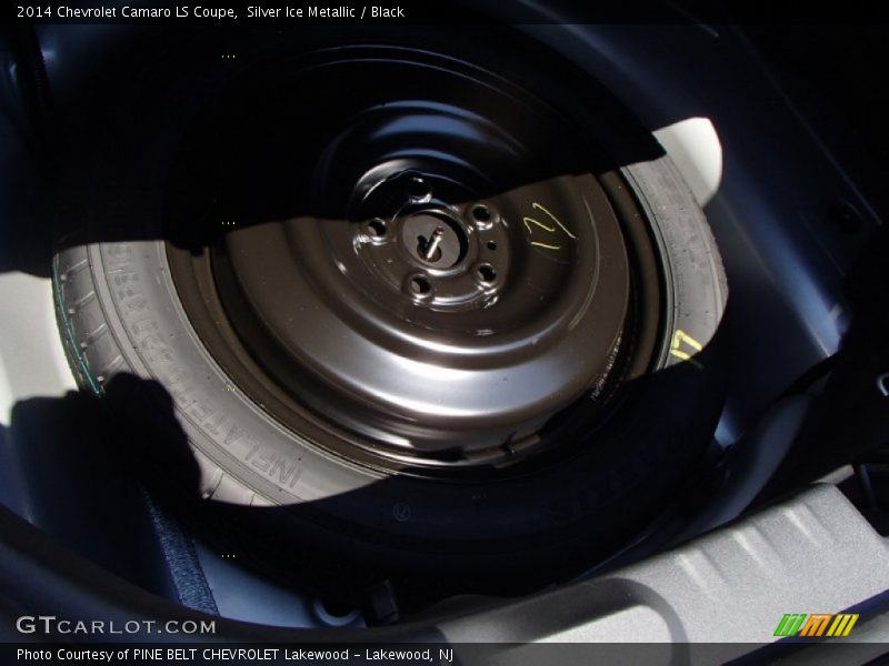 Silver Ice Metallic / Black 2014 Chevrolet Camaro LS Coupe