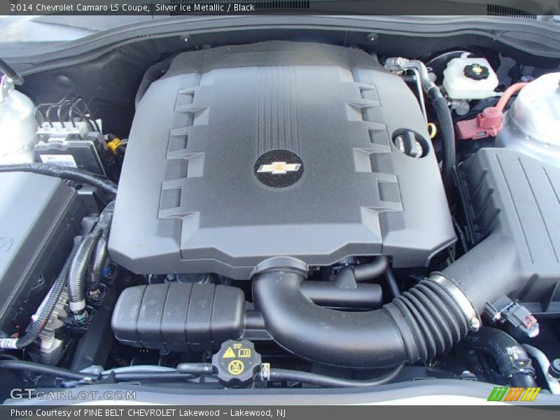 Silver Ice Metallic / Black 2014 Chevrolet Camaro LS Coupe