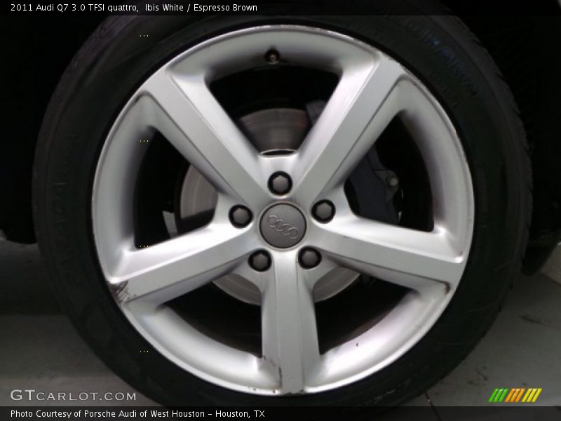 Ibis White / Espresso Brown 2011 Audi Q7 3.0 TFSI quattro