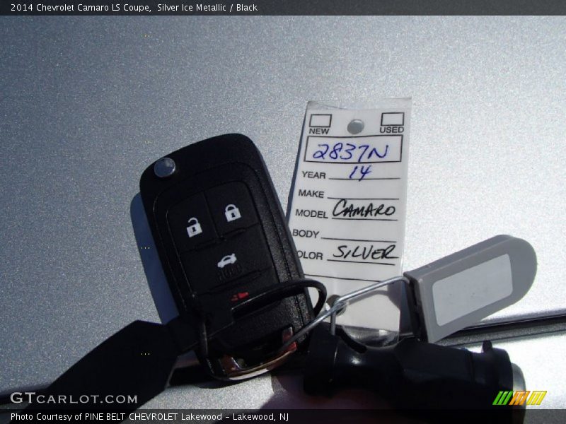 Silver Ice Metallic / Black 2014 Chevrolet Camaro LS Coupe