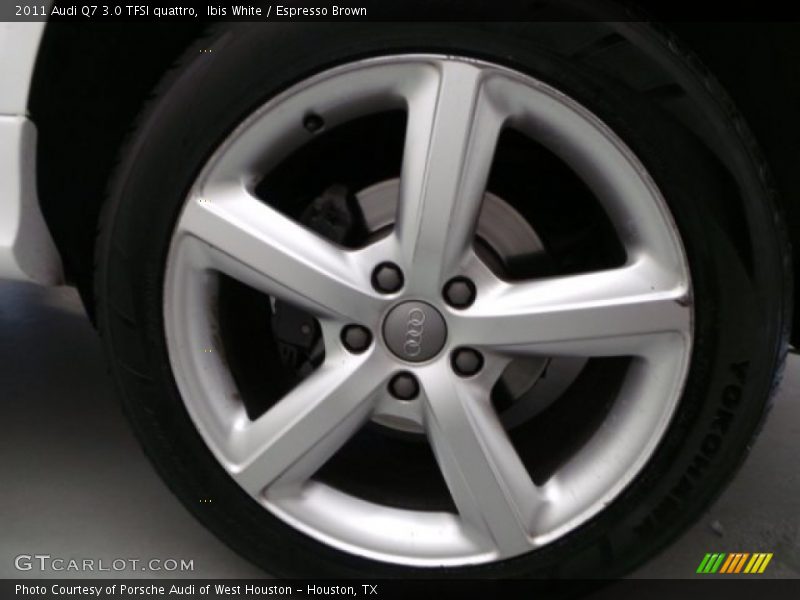Ibis White / Espresso Brown 2011 Audi Q7 3.0 TFSI quattro